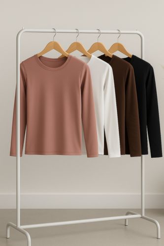 Blusa Manga Longa com top interno - Desconto Progressivo