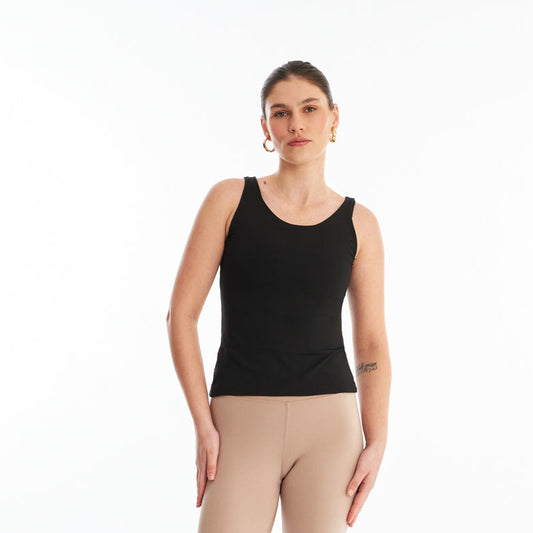 Blusa Afinidade Tulipa Negra