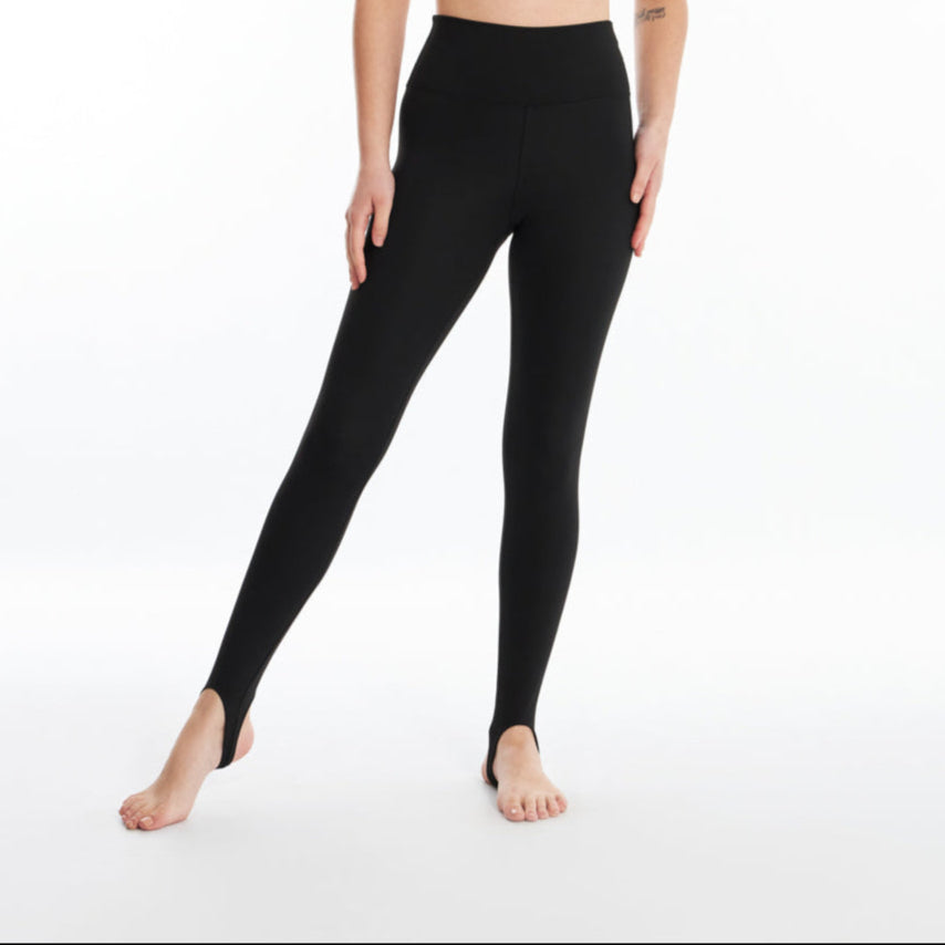 Calça Legging com Pezinho Tulipa Negra