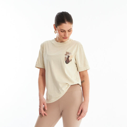 Camiseta Coração Capim dos Pampas