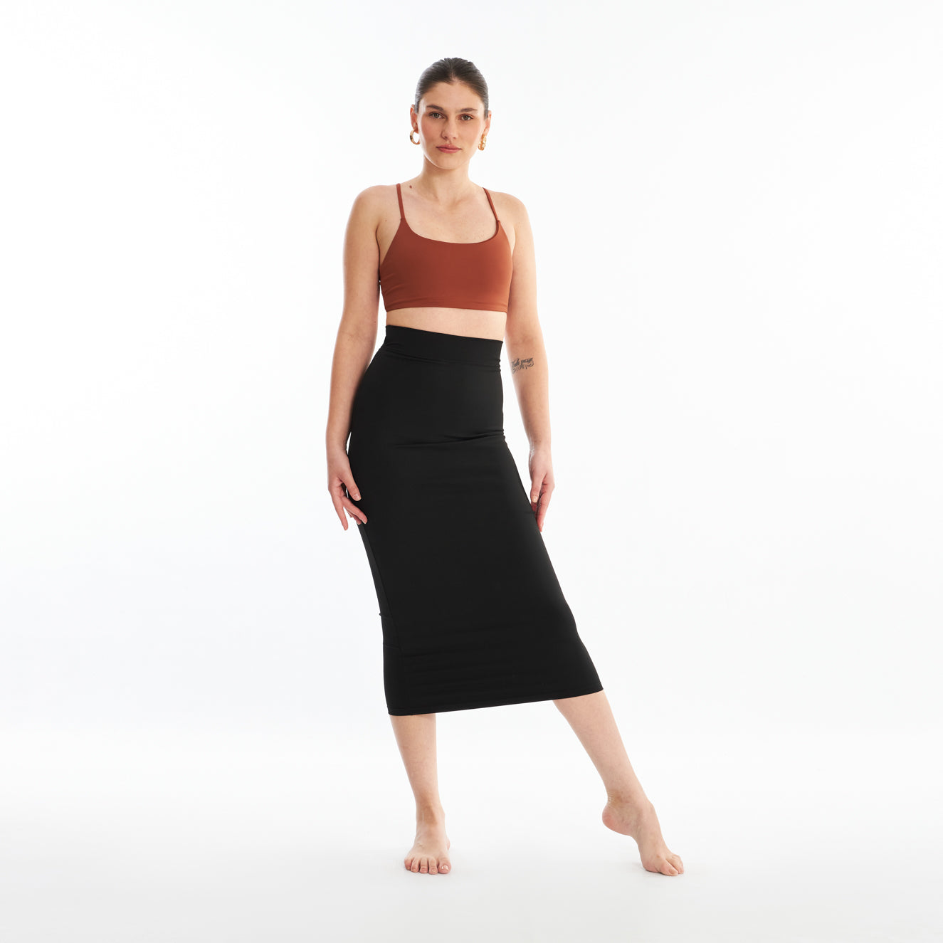 Saia Elegância Tulipa Negra