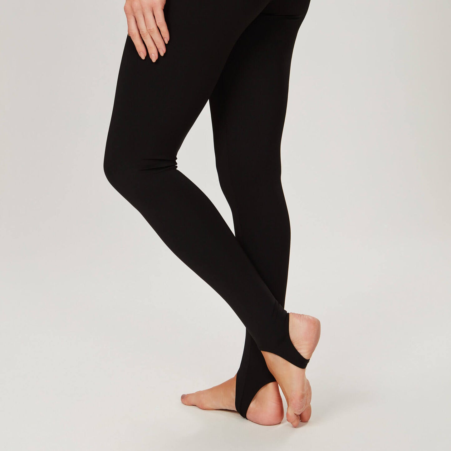 Calça Legging com Pezinho Tulipa Negra