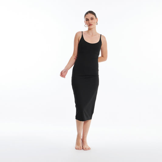 Vestido Esmero Tulipa Negra
