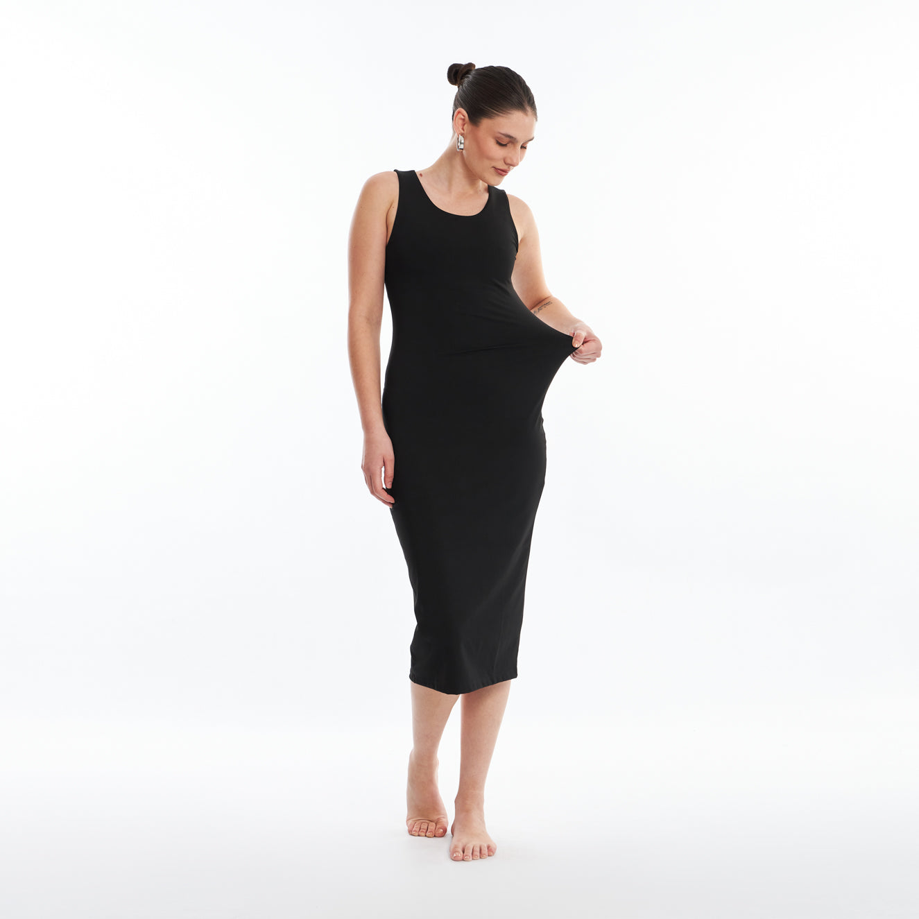 Vestido Carinho Tulipa Negra