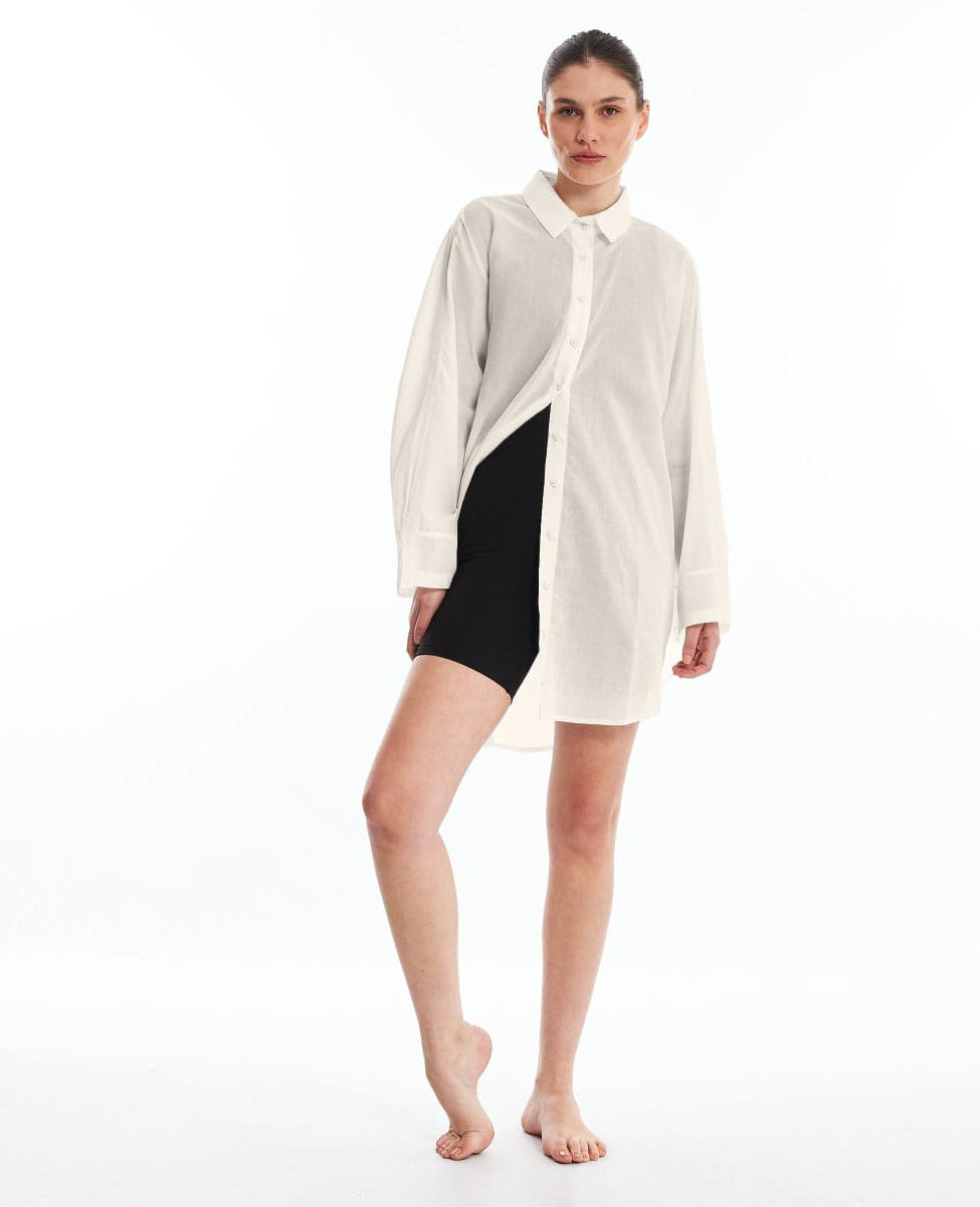 Camisa Cambraia Dente de Leão Off-White