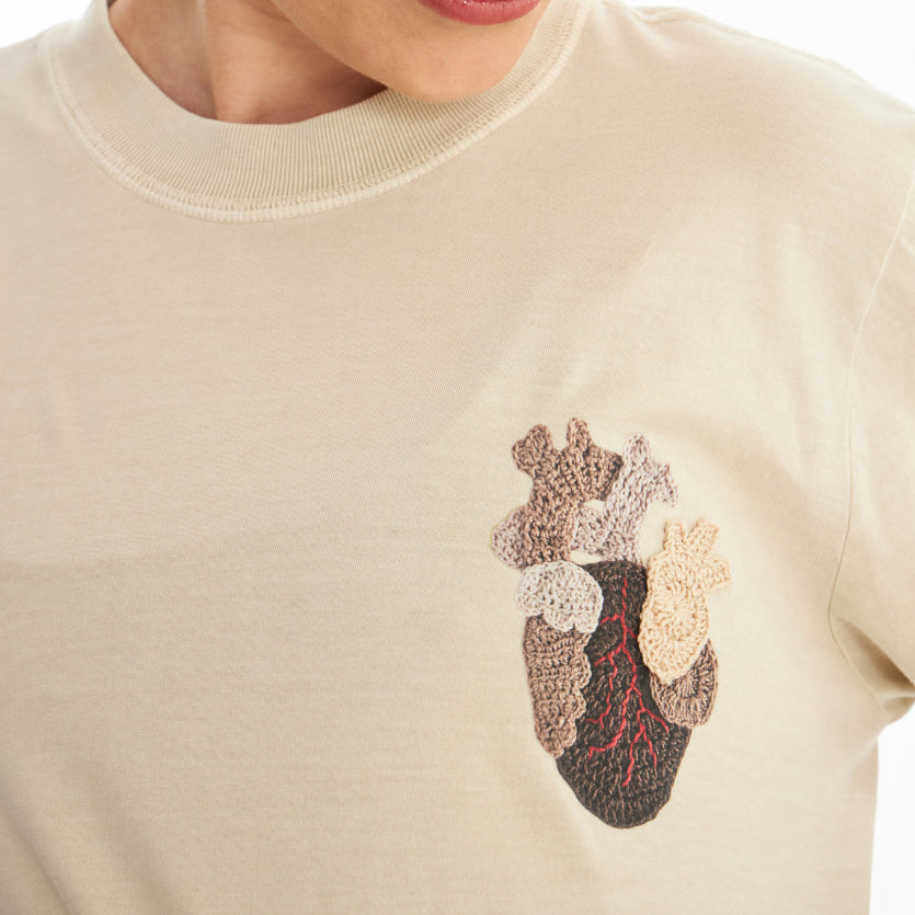 Camiseta Coração Capim dos Pampas