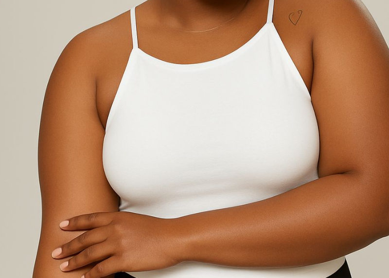 Top Cropped Resiliência Flor de Algodão